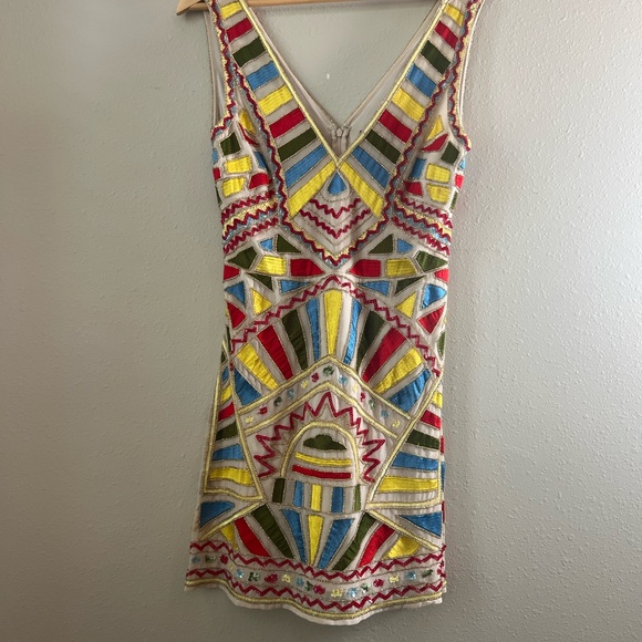 Gianni Bini Beaded Cocktail Dress - Picture 2 of 8